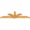 Ekena Millwork Redmond Rough Sawn Timber Gable Bracket, Western Red Cedar, 96"W x 28"H x 4"D x 6"F, 7/12 Pitch GBW096X28X0406RED00RWR - alternate 2